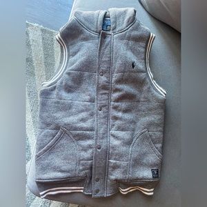 Boys 14-16 polo vest worn once